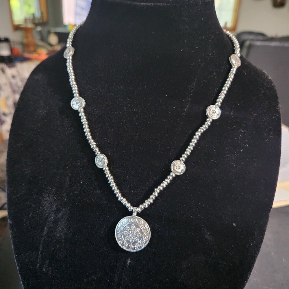 Ralph Lauren Chaps silver necklace